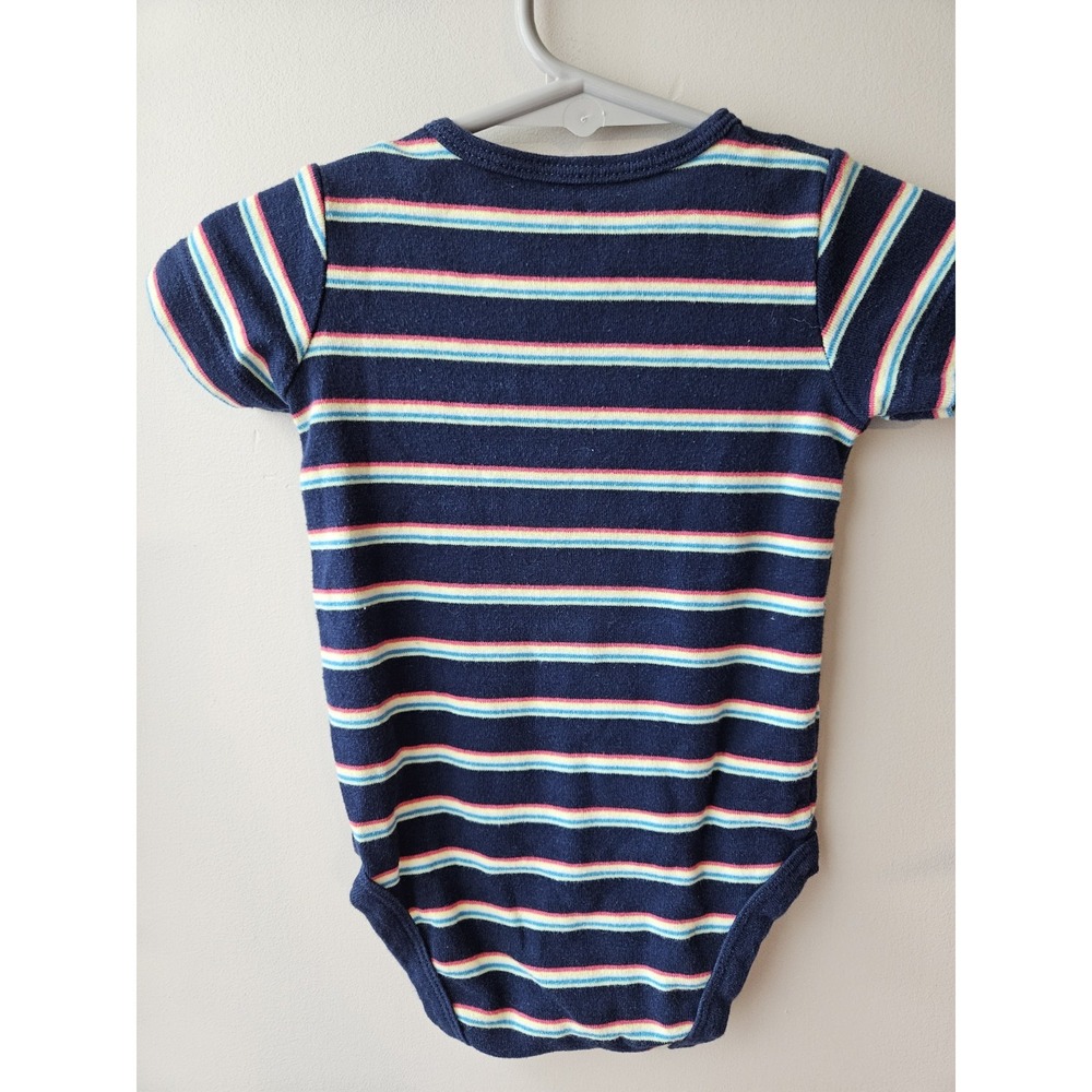 Carters 2‎ Bodysuits Nacy/ Cream Homemade Rolls 6-9M - Picture 8 of 10